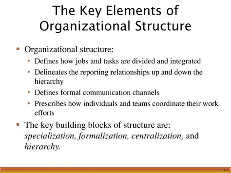 Ppt Chapter 11 Organizational Design Structure Culture And Control