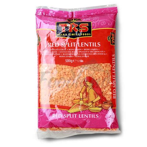 Red Split Lentils Trs 500g Foodland