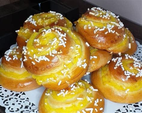 GIRELLE BRIOCHE ALLA CREMA dolce soffice ripieno goloso Cucinare è