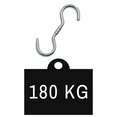 12'' Butchers Meat Hanging Swivel S Hooks - Single Hooks – Butchers ...