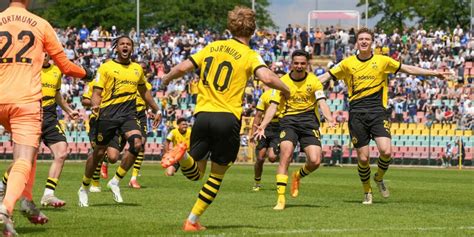 Campbell schießt BVB U19 ins DM Finale Stadionwechsel Terminänderung