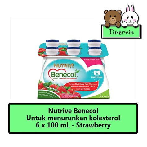 Jual Nutrive Benecol No Added Sucrose Strawberry Shopee Indonesia