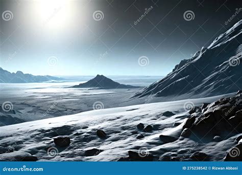 A Surface of the the Moon stock illustration. Illustration of cosmos ...