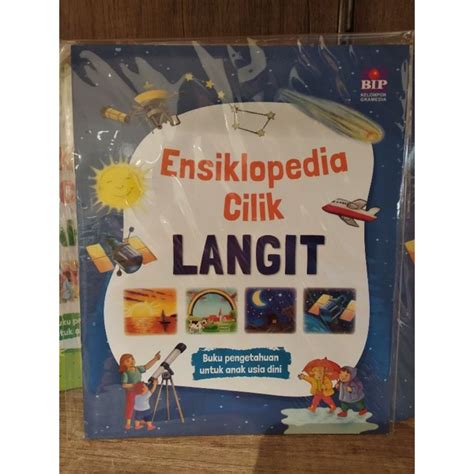 Jual Buku Ensiklopedia Cilik Langit Cover Shopee Indonesia