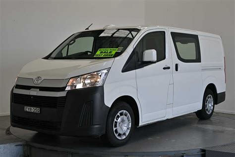 SOLD 2023 Toyota Hiace Van LWB 2 8L T004 In French Vanilla Used Van