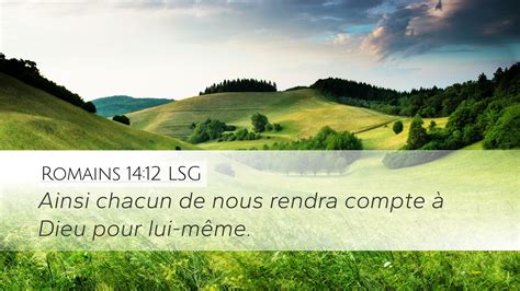 Romains 14 12 LSG Desktop Wallpaper Ainsi Chacun De Nous Rendra