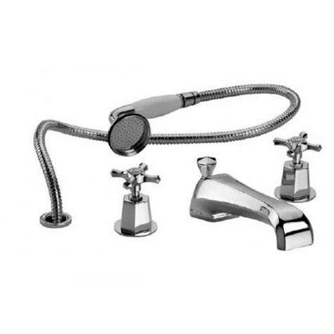 Barber Wilsons Mastercraft Four Hole Bath Shower Mixer Tap With Hand Shower Mc3494set Plumb