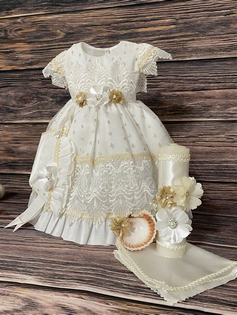 Vestido Para Bautizo - Etsy