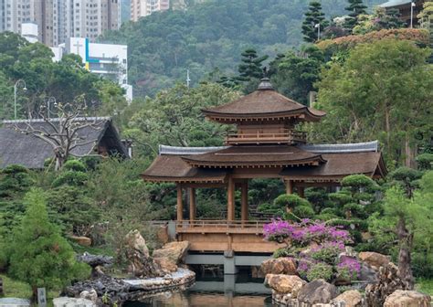 Premium Photo Temple In The Nan Lian Garden By Chi Lin Nunnery In