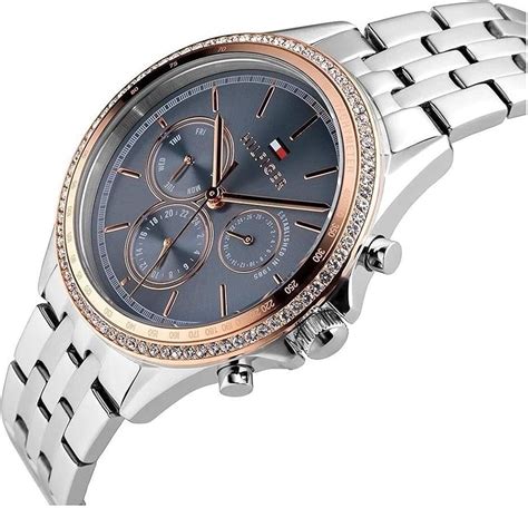 Tommy Hilfiger Montre Analogique Multifunction à Quartz pour Femme avec