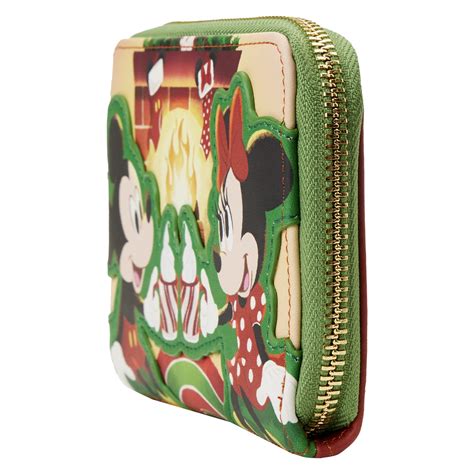Loungefly Disney Mickey And Minnie Hot Cocoa Fireplace Wallet Get Ready Comics
