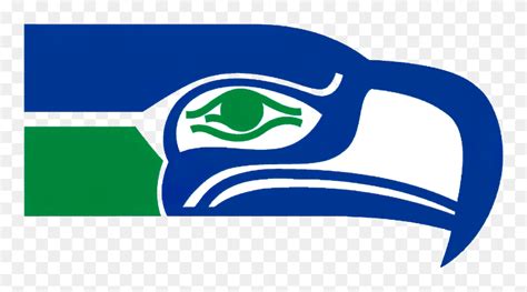 Retro Seattle Seahawks Logo Clipart (#5731119) - PinClipart