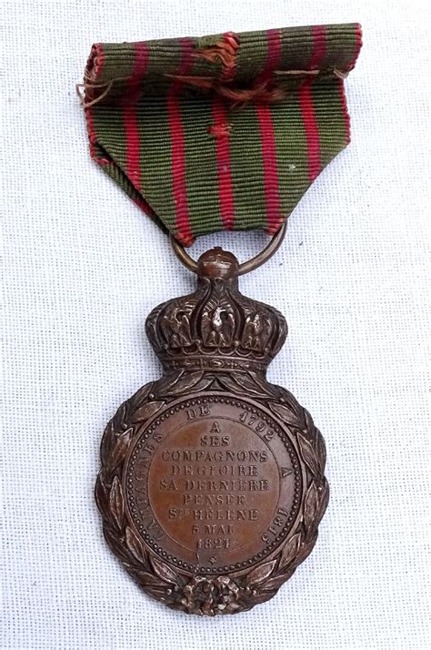 Médaille de Sainte Hélène Napoléon 1821