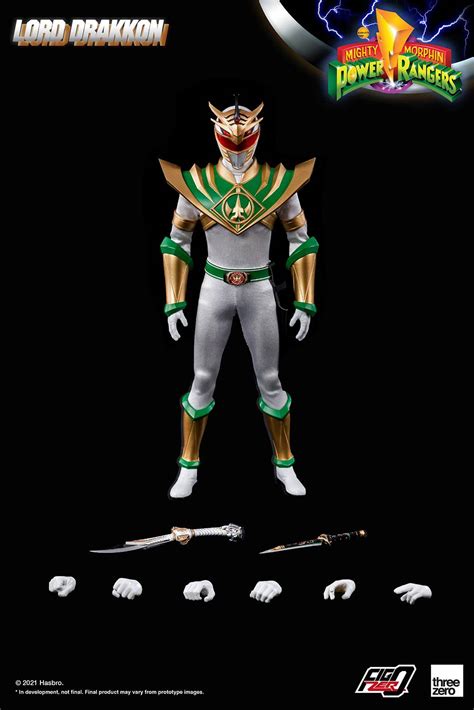 Threezero Mighty Morphin Power Rangers Lord Drakkon 1 6 Action Figure