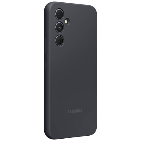 Buy Samsung Soft Silicone Back Case For Galaxy A Black Online Croma