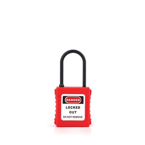 Jual Onebiz Thin Nylon Shackle Safety Padlock Red Ob