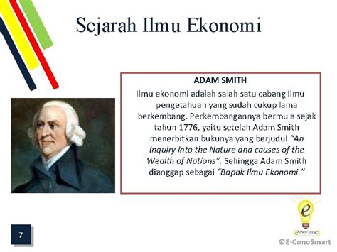 1 Konsep Dasar Ilmu Ekonomi ECono Smart Pengertian