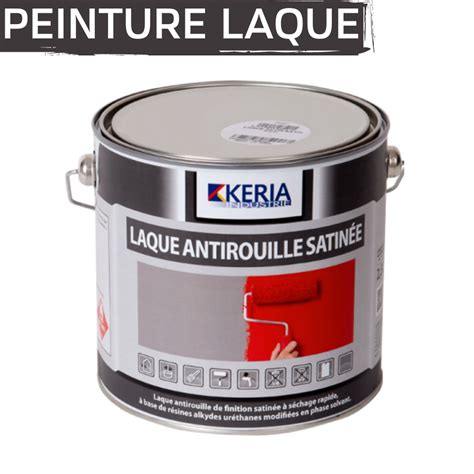 Peinture Tendance Peinture laque antirouille satinée