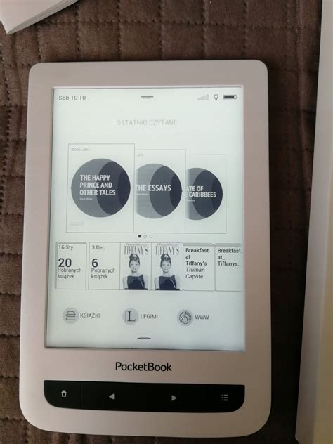 Czytnik PocketBook Touch Lux 3 - 7419100694 - oficjalne archiwum allegro