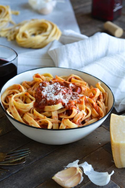 Handmade Fettuccine With Easy Marinara Ciao Chow Bambina