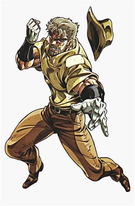 Transparent Joseph Joestar Png - Joseph Joestar Old Png, Png Download - kindpng