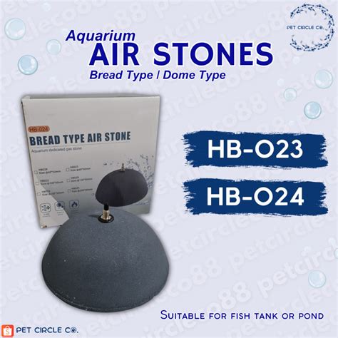 Aquarium Airstone Air Stone Air Bread Air Dome Hb Hb Shopee