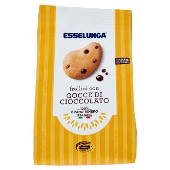 Esselunga Frollini Con Gocce Di Cioccolato 500 G Esselunga Spesa Online