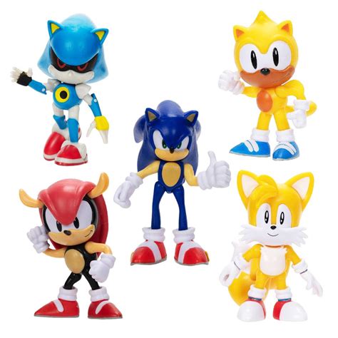 Figuras De Sonic Hedgehog Articulada Cm