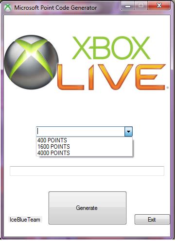 Microsoft Point Generator