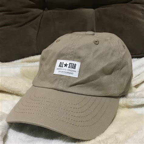 Converse Nude Cap Men S Fashion Watches Accessories Caps Hats On Carousell