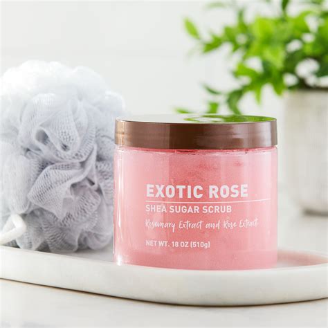 Equate Exotic Rose Shea Sugar Scrub