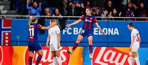 FCF El Barça femení ja és a les semifinals de la Champions femenina