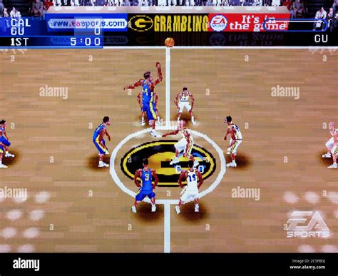 Ncaa March Madness Sony Playstation Ps Psx Editorial Use