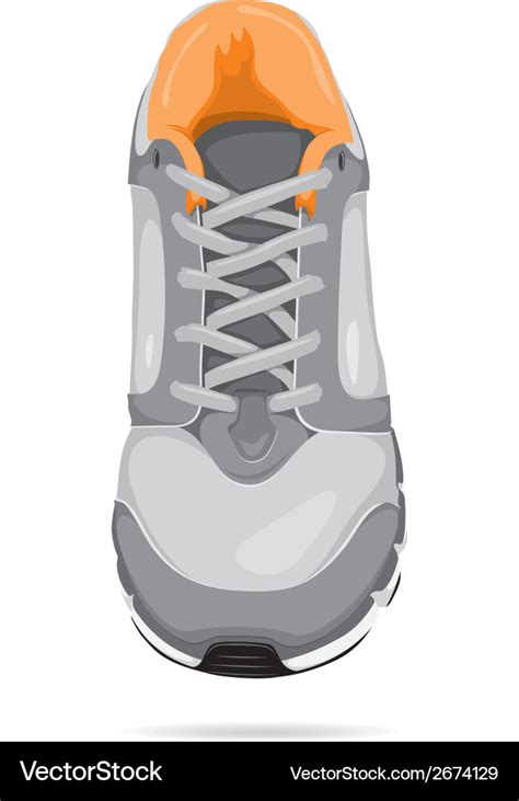 Running shoe Royalty Free Vector Image - VectorStock