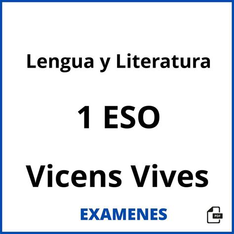 Solucionario Lengua 1 Primaria Vicens Vives Pdf Ejercicios Resueltos