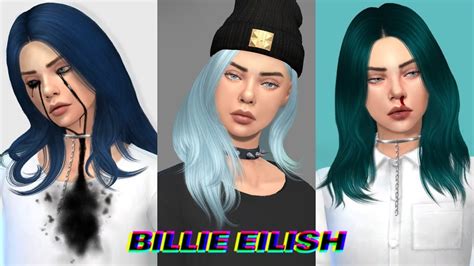 Sims 4 Billie Eilish Hair