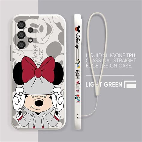 Disney Turenie Mouse Coque De T L Phone Avec ULpour Samsung A73 A53 A33