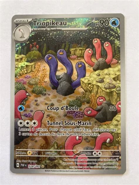 CARTE POKEMON TRIOPIKEAU 224 091 HOLO AR EV4 5 Destinées de Paldea PAF