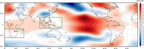 Composite Anomalies Of Geopotential Heights At 200 HPa Level During