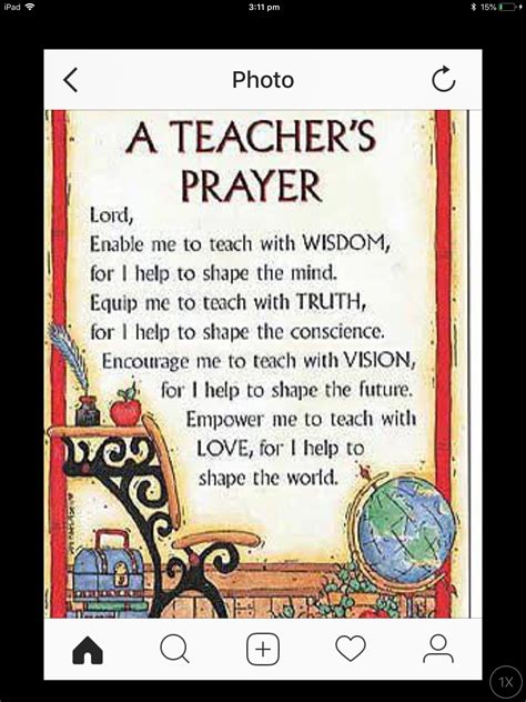 Teacher Prayer, School Prayer, Teacher Quotes, School Songs, School ...