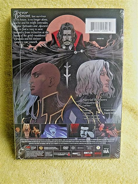 Brand New Sealed Dvd Set Castlevania Complete Nd Season Slipcover