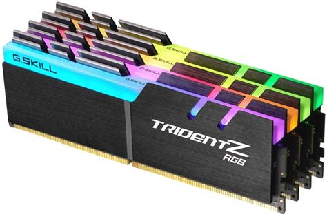 G.Skill TridentZ RGB Series 32GB Kit DDR4-3200 CL14 8F4-3200C14Q-32GTZR ...