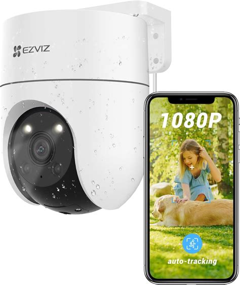 Amazon EZVIZ Outdoor Camera Wired 360 PTZ WiFi Cameras For Home