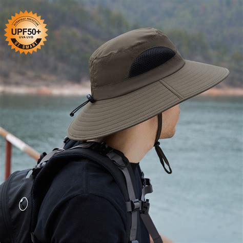 Classic Wide Brim Sun Hat for Men and Women - Waterproof UPF50 Material