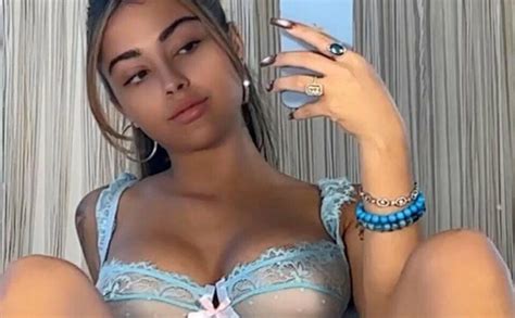 Malu Trevejo Nude Nipples See Through Lingerie Onlyfans Set Leaked