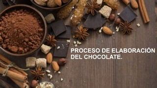 Proceso De Elaboraci N De Chocolate Pptx