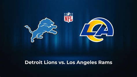 Detroit Lions Vs Rams 2024 Predictions - Thea Sadella