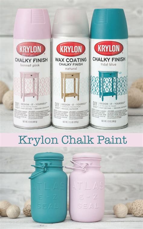 √ Krylon Spray Paint Sea Glass