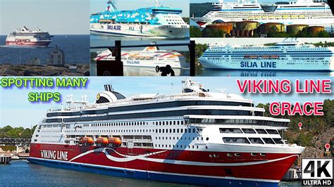 Viking Line Grace Ship At Summer 4K YouTube