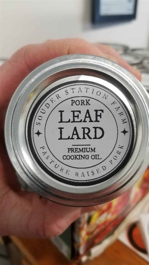 Leaf Lard - Souder Station Farm